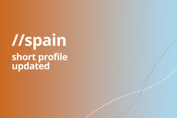 Short cultural policy profile for Spain